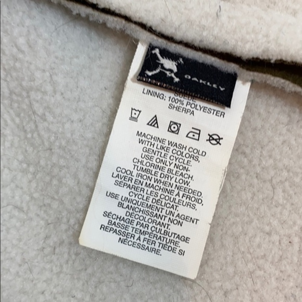 Oakley Polyester Suede & Polyester Sherpa Coat - Picture 6 of 8